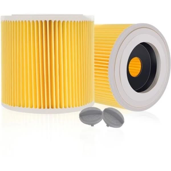 2 Pack Filter Cartridge Compatible With Karcher Wd3 Premium Nt20/1 Nt30/1 Nt38 Vacuum Cleaners Vacuum Cleaner Parts