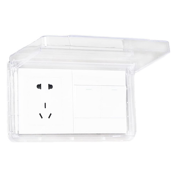 Switch Protective Cover Socket Waterproof Box Transparent Electrical Sockets