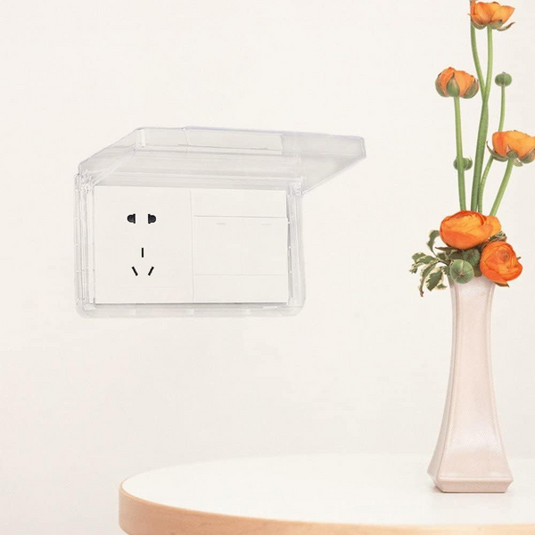 Switch Protective Cover Socket Waterproof Box Transparent Electrical Sockets