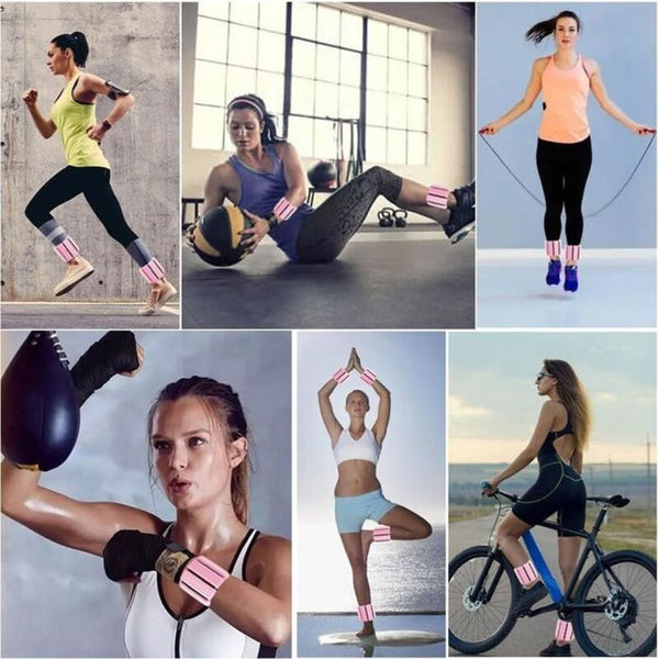 Ankle Wrist Weights 900G 2 Pcs For Training Walking Jogging Yoga Aerobics Pilates Wrist & Ankle Weights