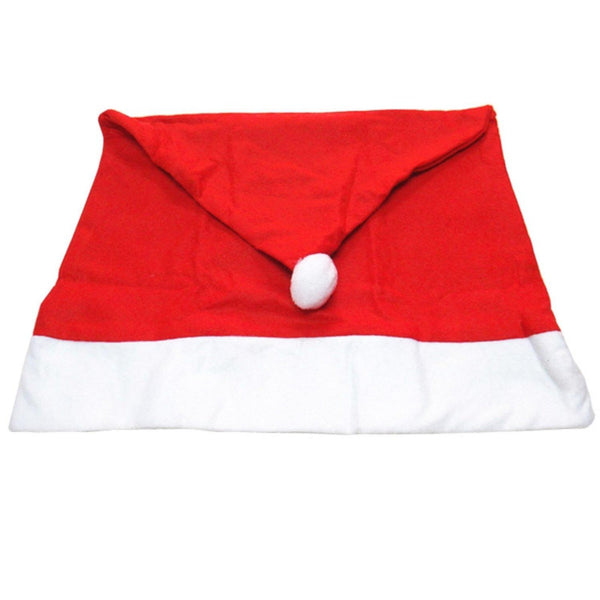 Santa Claus Christmas Chair Covers 4 Pack Seasonal Decorations