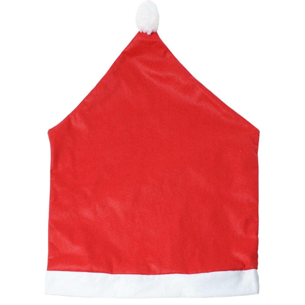 Santa Claus Christmas Chair Covers 4 Pack Seasonal Decorations