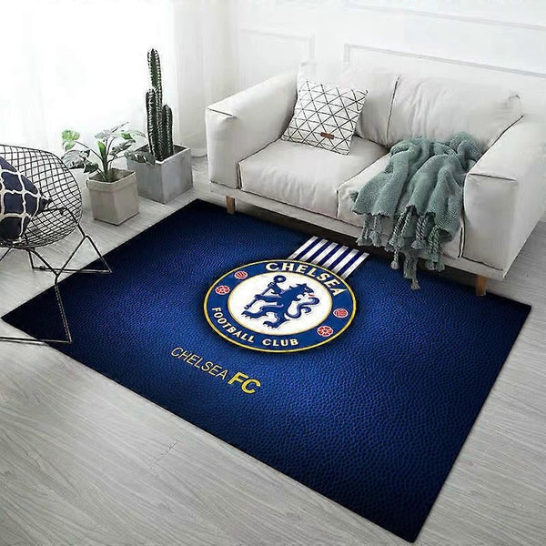 Chelsea A Compatible Soft Non Slip Absorbent Carpet 90X140cm Retro Football Club For Study Room Rugs