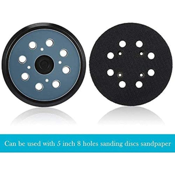 125Mm Sanding Pad With 8 Dust Holes For Random Orbital Sanders