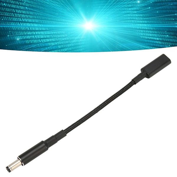Usb Type C Female To 5.5X2.1Mm Male Adapter Cable Double Pd E Mark Chip Portable 100W Cables & Adapters