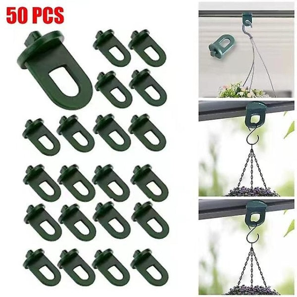 Greenhouse Clamps Set Of 50 With Eyelets For Trellis Plant Holder Greenhouses