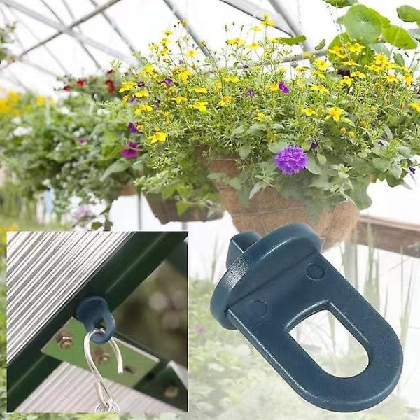 Greenhouse Clamps Set Of 50 With Eyelets For Trellis Plant Holder Greenhouses