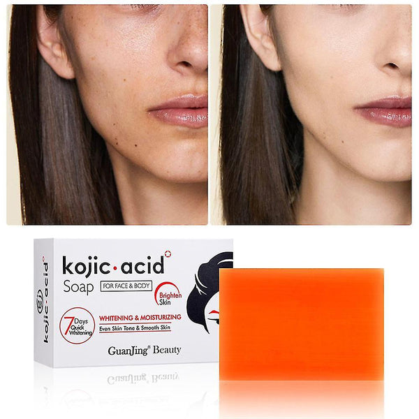 1 3 Pcs Kojic San Skin Lightening Acid Soap 3Pcs Body Soaps