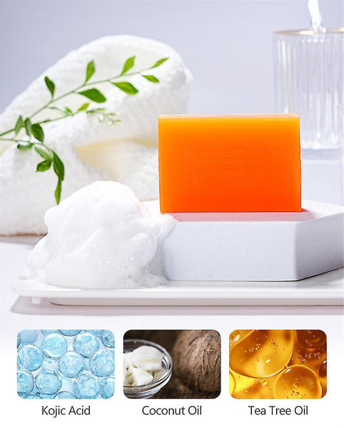 1 3 Pcs Kojic San Skin Lightening Acid Soap 3Pcs Body Soaps