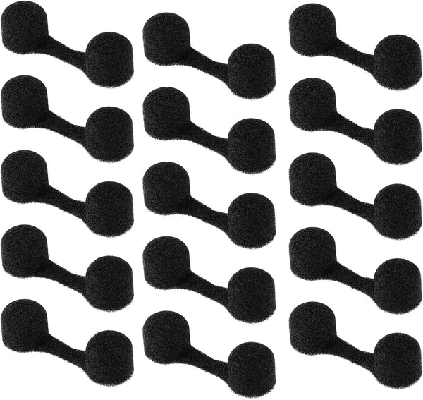 50Pcs Black Nose Plugs For Dust Protection & Spray Tanning Other Health Care