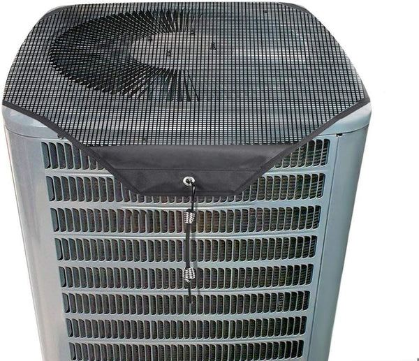 Ac Unit Cover Conditioner Summer Top Air Leaf Guard For Outside Units (Mesh 28"A28") Portable Air Conditioners