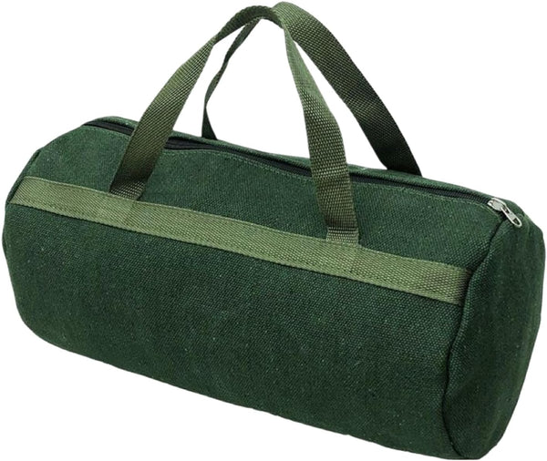 Grill Accessory Storage Bag 24" Extra Thick Canvas Utensil Double Zipper Tool Bbq Carry For Camping Hiking Barbecue Barbecues Grills & Smokers