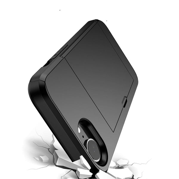 Iphone 16E Case With Card Holder Black | Compatible Cases Covers & Skins