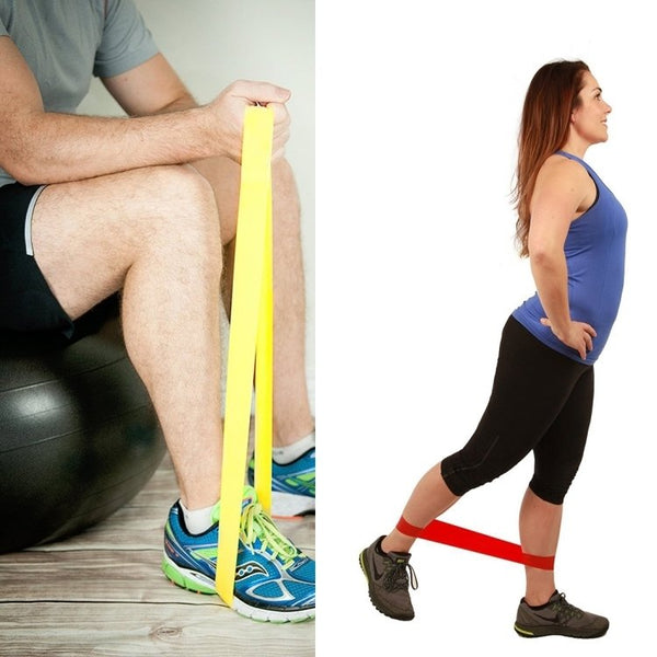 5 Pack Multicolor Exercise Bands For Full Body Training Resistance Trainers