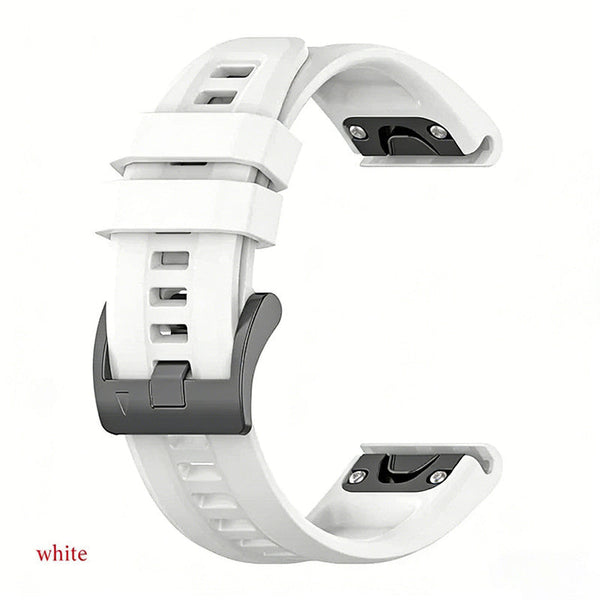 26Mm Silicone Strap For Garmin Fenix 7X 7S 6X Pro 6S 5 5X Plus Smartwatch Bracelet Descent Mk2i Mk3 51Mm 12 Watch Bands