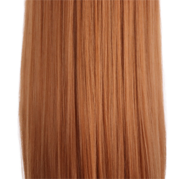 Hairdressing Mannequin Head Light Brown Braid Styling Training Doll (With Makeup) Mannequins