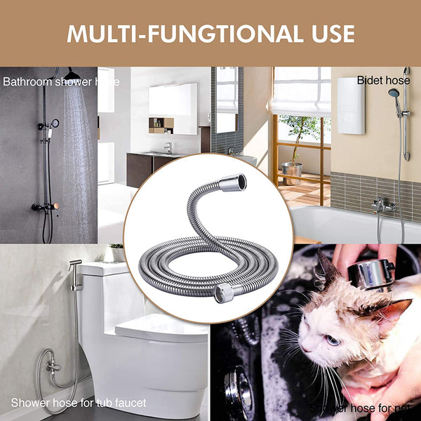 Shower Hose Stainless Steel 2.5 Meters Shower Hoses