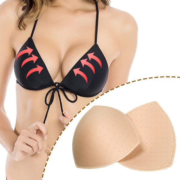 5 Pairs Bra Pads Inserts Breathable D Cup For Sports & Swimwear Bra Accessories