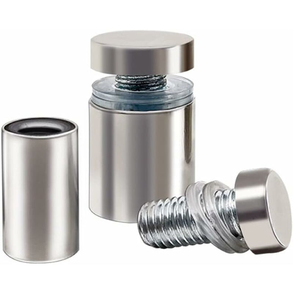 Stainless Steel Spacer Screws 12X40mm For Glass Advertising Axis Mounting With 20X And Accessories Screws & Bolts