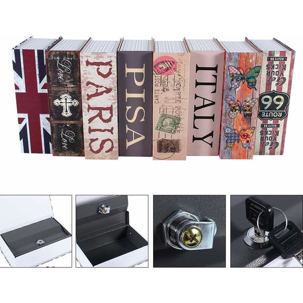 Creative Dictionary Book Safe Shaped Hidden Secret Storage Hiding Place For Money Jewelry Passport (Butterfly) Safes