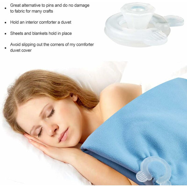 20 Pcs Duvet Clips Anti Slip Bedding Fasteners Holder Other Bedding