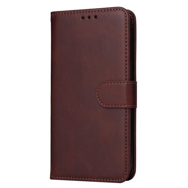 Compatible With Samsung A55 5G Leather Wallet Case Multiple Colors Brown Cases Covers & Skins