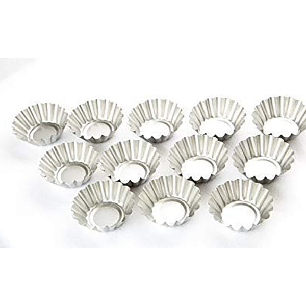 Bethany Housewares Sandbakkelse Tins 2 1/4" Muffin Pans & Baking Moulds
