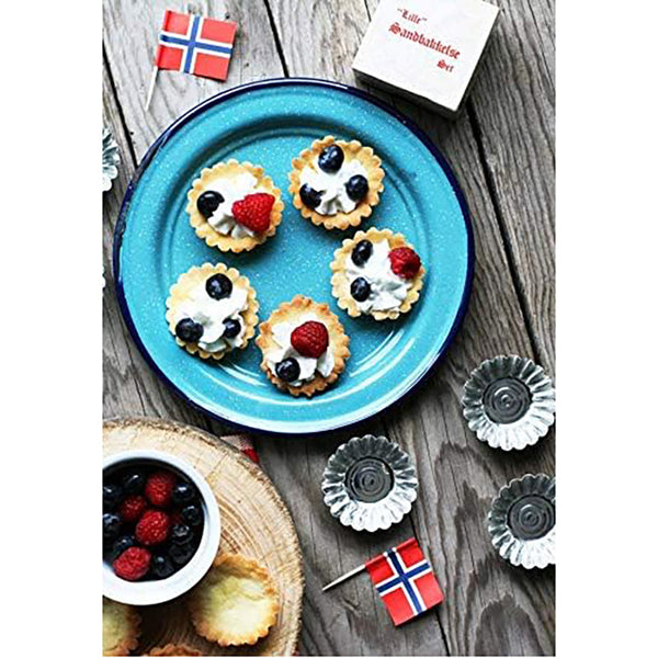 Bethany Housewares Sandbakkelse Tins 2 1/4" Muffin Pans & Baking Moulds