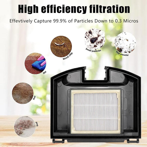 10 Pack Replacement Parts Set For Shark Rv2310 Matrix Robot Vacuum Cleaner Main Brush Hepa Filters 6 Side Brushes Cleaning Vacuum Cleaner Parts
