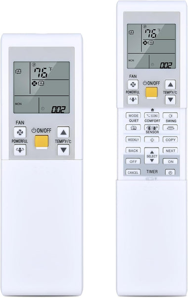 Replacement For Daikin Ac Air Conditioner Remote Control Compatible With Arc452a9 Arc452a10 Arc452a19 Arc452a20 Arc452a21 Arc452a23 Arc466a36 Portable