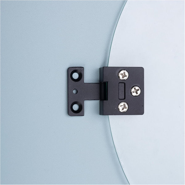 2 Pcs Black Zinc Alloy 90 Degree Frame Glass Cabinet Wine Frameless Clamp Tempered Glasses Door Hinges