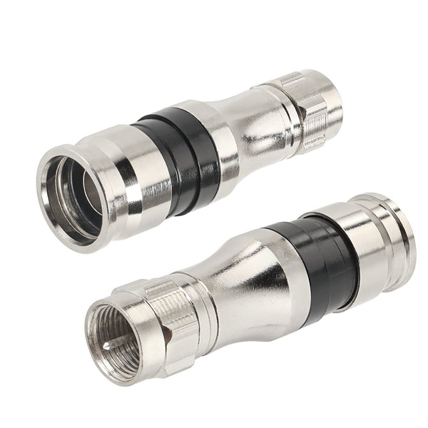 Rg11 Coaxial Cable F Type Compression Connectors 10 Pack Cables & Adapters