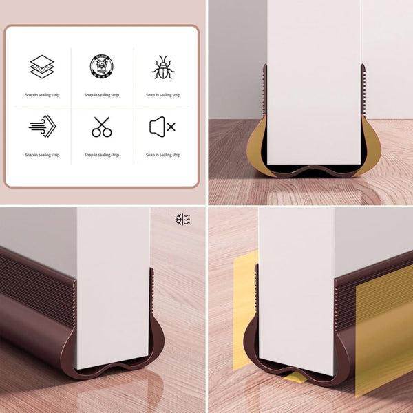 Soundproofing Door Strip White 93 Cm Oral B Braun Hoka Jbl Lego Samsung Xiaomi Compatible With Philips For Draught Dust Insulation Other Door Hardware