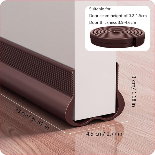 Soundproofing Door Strip White 93 Cm Oral B Braun Hoka Jbl Lego Samsung Xiaomi Compatible With Philips For Draught Dust Insulation Other Door Hardware