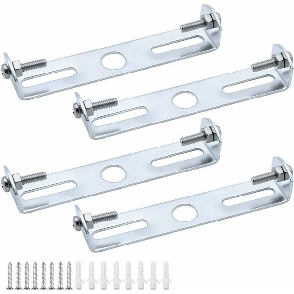 4 Pack 95Mm Metal Ceiling Light Brackets For Chandeliers & Pendant Lights Chandeliers & Ceiling Fixtures