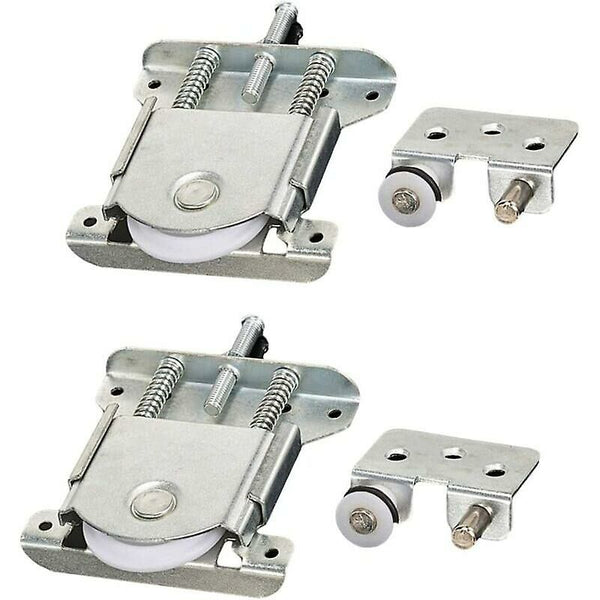 2X Sliding Door Rollers For Wardrobe Cabinet 20Kg Load Capacity Sliding Door Hardware