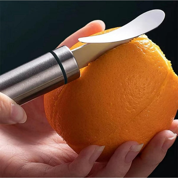Stainless Steel Orange Peeler & Slicer Fruit Tool Kitchen Gadget Peelers & Slicers