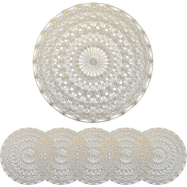 Restaurant Round 6 Pack Placemats