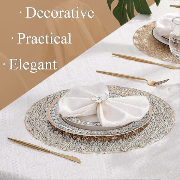 Restaurant Round 6 Pack Placemats