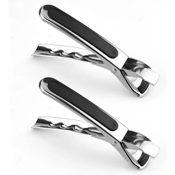 2 Piece Anti Burn Plate Clip Set For Air Fryer Stainless Steel & Silicone Air Fryer Accessories