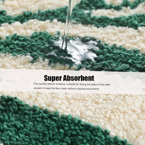 Soft Absorbent Non Slip Microfiber Bath Mat (40X60cm) Bath Mats Rugs & Toilet Covers