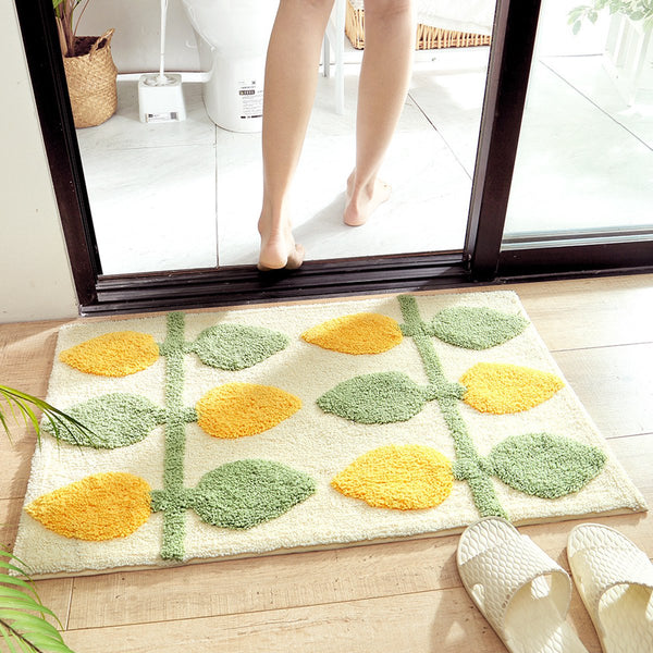 Soft Absorbent Non Slip Bath Mat For Bathroom Kitchen Living Room (40X60cm) Bath Mats Rugs & Toilet Covers
