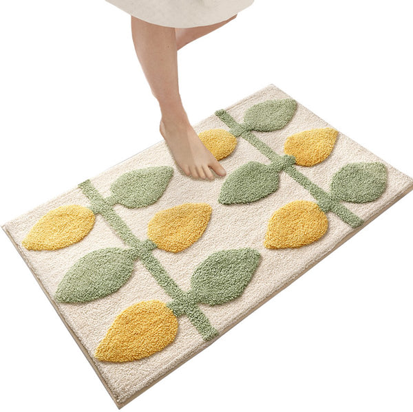 Soft Absorbent Non Slip Bath Mat For Bathroom Kitchen Living Room (40X60cm) Bath Mats Rugs & Toilet Covers