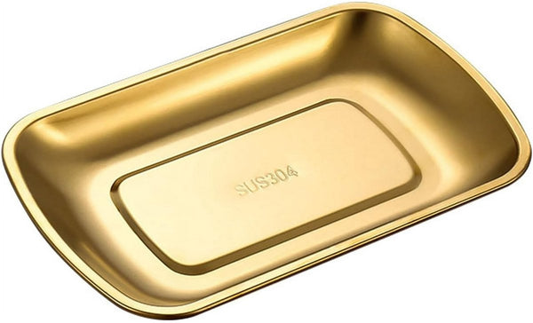 Gold Stainless Steel Snack Bowl Versatile Fruit Vegetable & Dinner Bowls