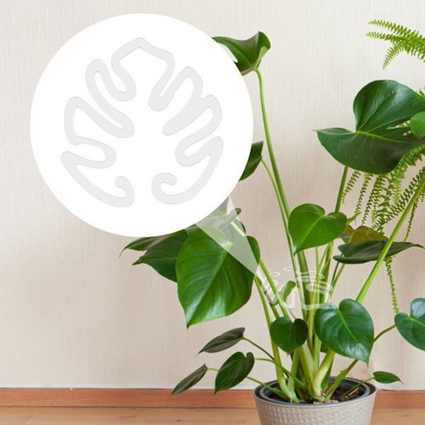 20 Piece Acrylic Leaf Shaped For Indoor/Outdoor Use Plant Stands
