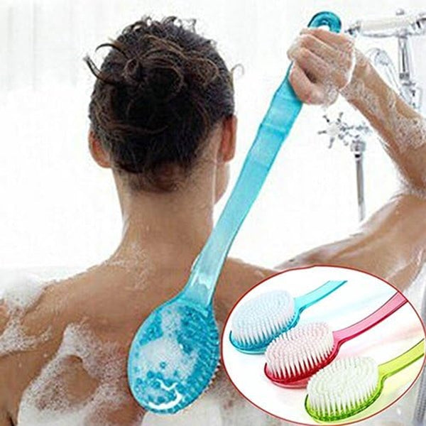1 Piece Long Handle Household Bath Brush Back (Blue) Cleaning Brushes