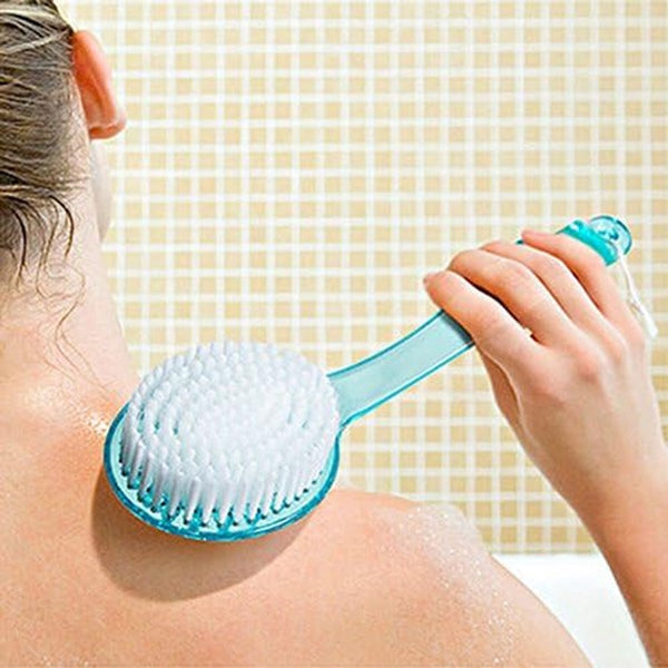 1 Piece Long Handle Household Bath Brush Back (Blue) Cleaning Brushes