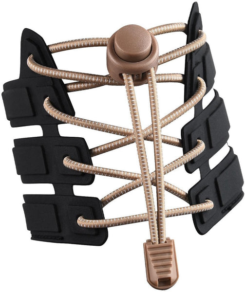 Sneaker Laces 120Cm Sneakers Elastic Without A Tie Suitable For Students And Adults Strong Buckle Quick Release Function Apricot Shoe Laces