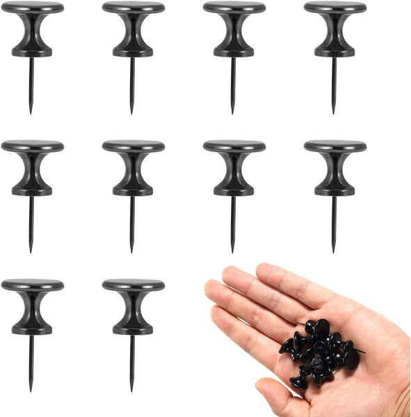 10 Large Metal Snaps Black For Notice Boards Great Office Wall Decor Home Or Classroom School Supplies