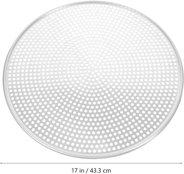 16 Inch Perforated Stainless Steel Round Pizza Pan Oven Safe Pizza Paddles